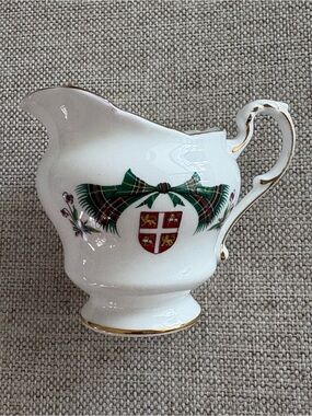 Royal Adderley Newfoundland Tartan Christmas Creamer Fine Bone China England